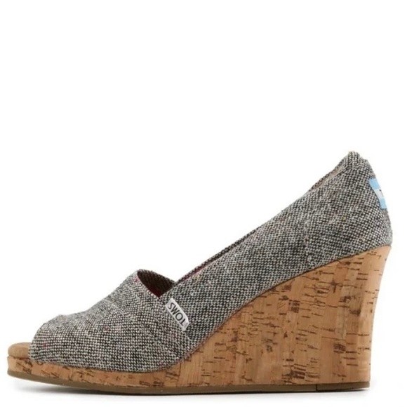 TOMS Wedges - Picture 1 of 5